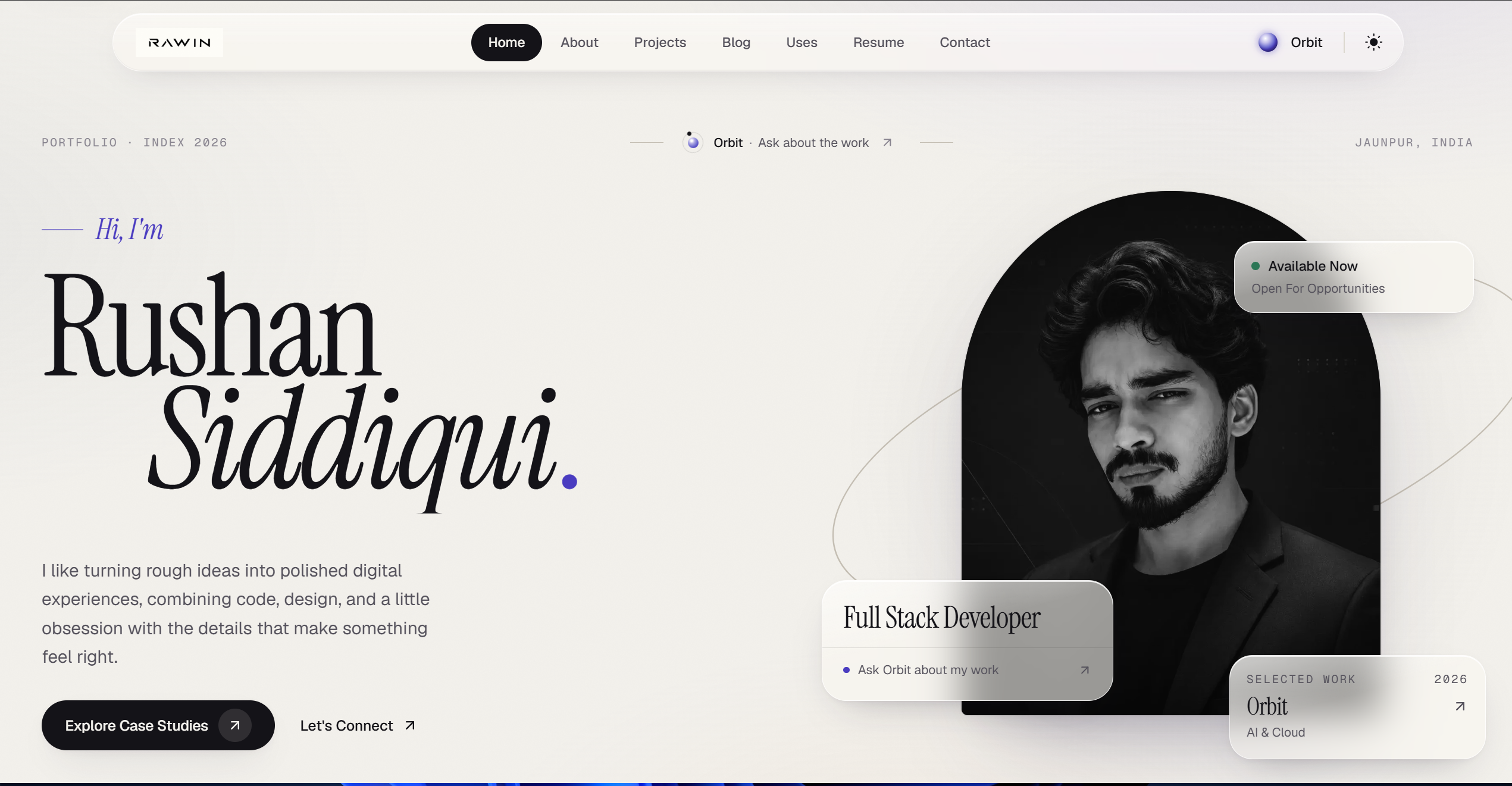 RAWIN v3.0 - interface preview